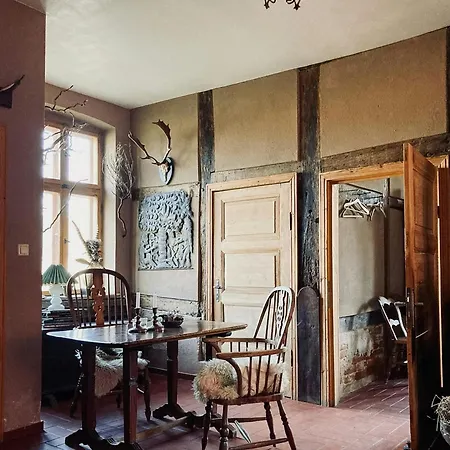 In A Historic Manor House In Mecklenburg Rensow